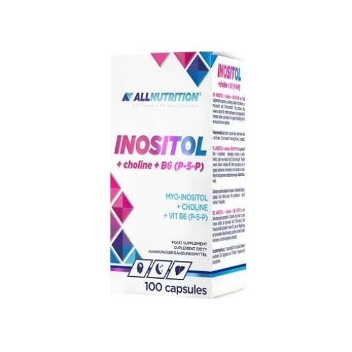 Allnutrition - Inositol + Choline + B6 (P-5-P) - 100 caps