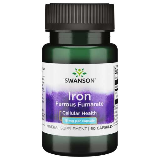 SWANSON Fumaran ¿elaza 18mg 60caps