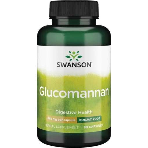 SWANSON Glucomannan 665mg 90 kaps
