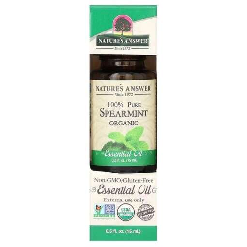 100% Pure Spearmint Essential Oil - 15 ml.