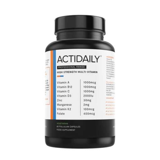 ActiDaily - 60 veganske pullulan kapsler