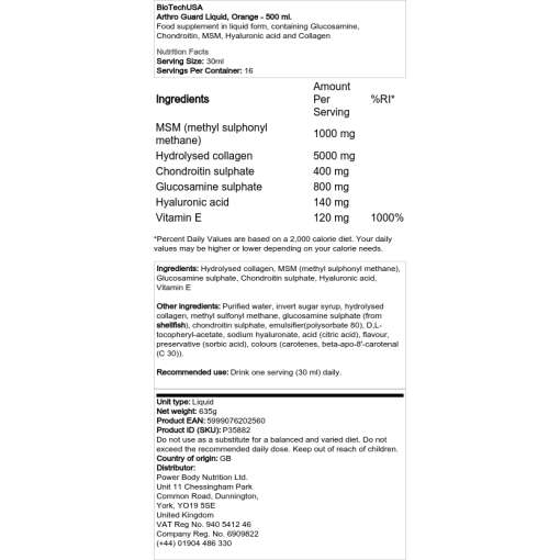 Orange - 500 ml.