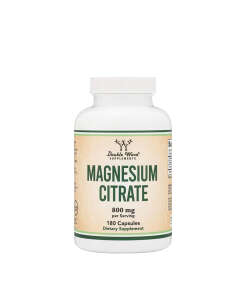 Double Wood Supplements Magnesium Citrate (180 Capsules)