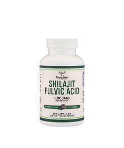 Double Wood Supplements Shilajit Resin (120 Capsules)