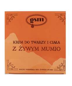 GSM Mumio Face and Body Cream with Living Mumio (200 ml / 6.8 fl.oz)