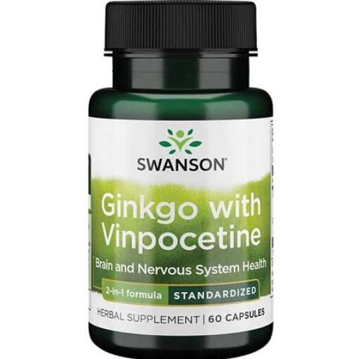 Ginkgo with Vinpocetine Standardized - 60 caps