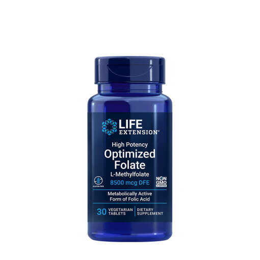High Potency Optimized Folate - 30 vegetarian tabs