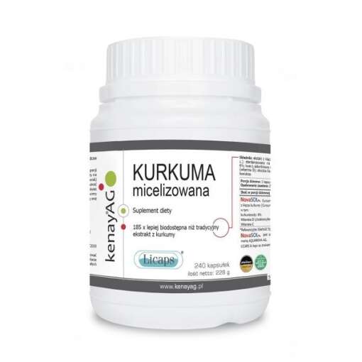 KENAY Micelle CURCUMIN Licaps (240 caps)