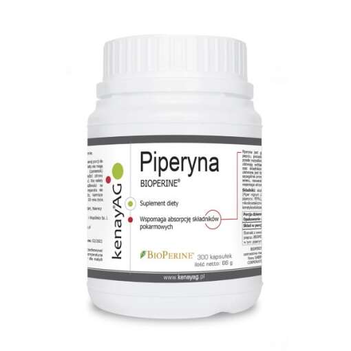 KENAY Piperine BIOPERINE black pepper extract (300 caps)