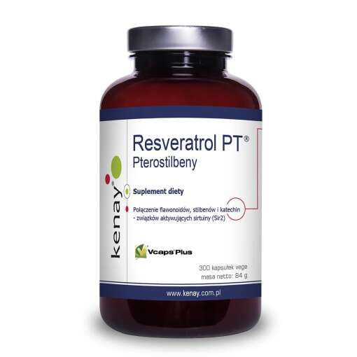 KENAY Resveratrol PTTM Pterostilbeny (300 caps)