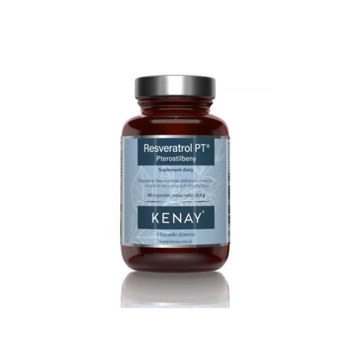 KENAY Resveratrol PTTM Pterostilbeny (60 caps)