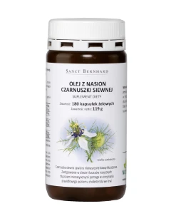 KRAUTERHAUS SANCT BERNHARD Black Cumin Oil Mono Capsules (180 caps)