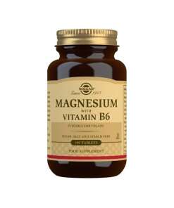 Magnesium med B6-vitamin - 100 tabletter