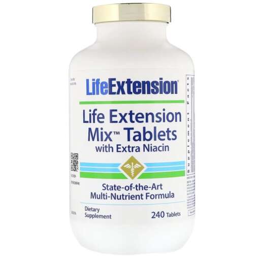 Mix Tabletter med ekstra Niacin - 240 tabletter