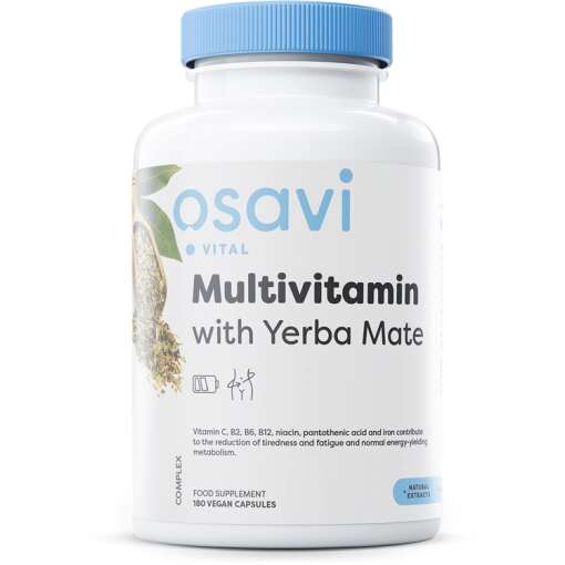 Multivitamin med Yerba Mate - 180 veganske kapsler