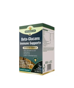 Natures Aid Beta-Glucans Immune Support+ (90 Tablets)