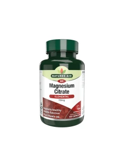 Natures Aid Magnesium Citrate (60 Capsules)