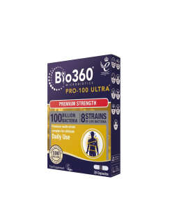 Natures Aid Pro-100 ULTRA (100 Billion Bacteria) (30 Capsules)