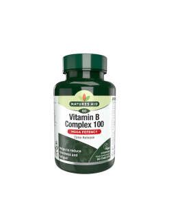 Natures Aid Vitamin B Complex 100 (60 Tablets)