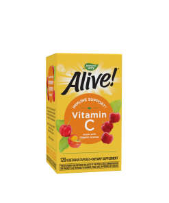Natures Way Alive!® Fruit Source Vitamin C (120 Capsules)