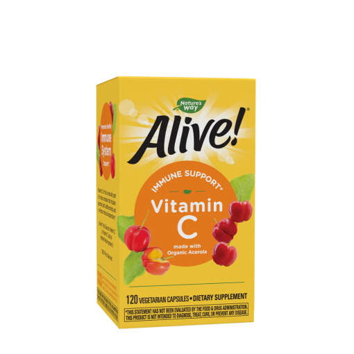 Natures Way Alive!® Fruit Source Vitamin C (120 Capsules)