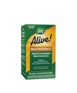 Natures Way Alive!® Max3 Daily Multivitamin Without Iron (90 Tablets)