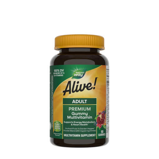 Natures Way Alive!® Premium Adult Multivitamin Gummies (90 Gummies)