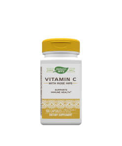 Natures Way Vitamin C with Rose Hips (100 Capsules)