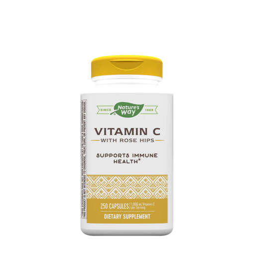 Natures Way Vitamin C with Rose Hips (250 Capsules)