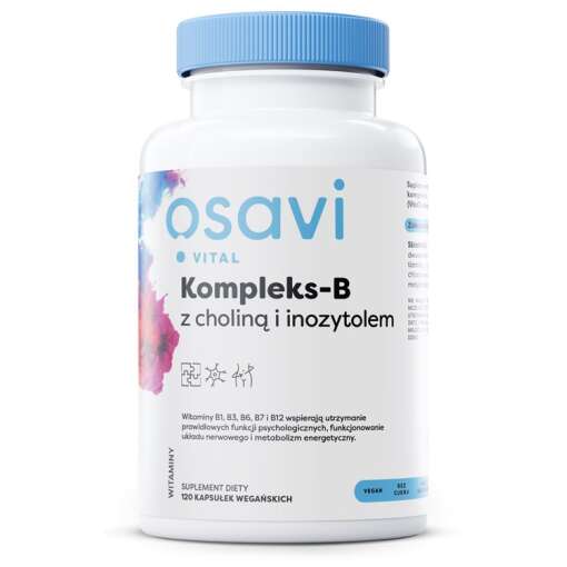 OSAVI B-Complex with choline & inositol (120 vcaps)