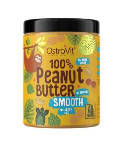 OSTROVIT 100% Peanut Butter  smooth (1000 g)