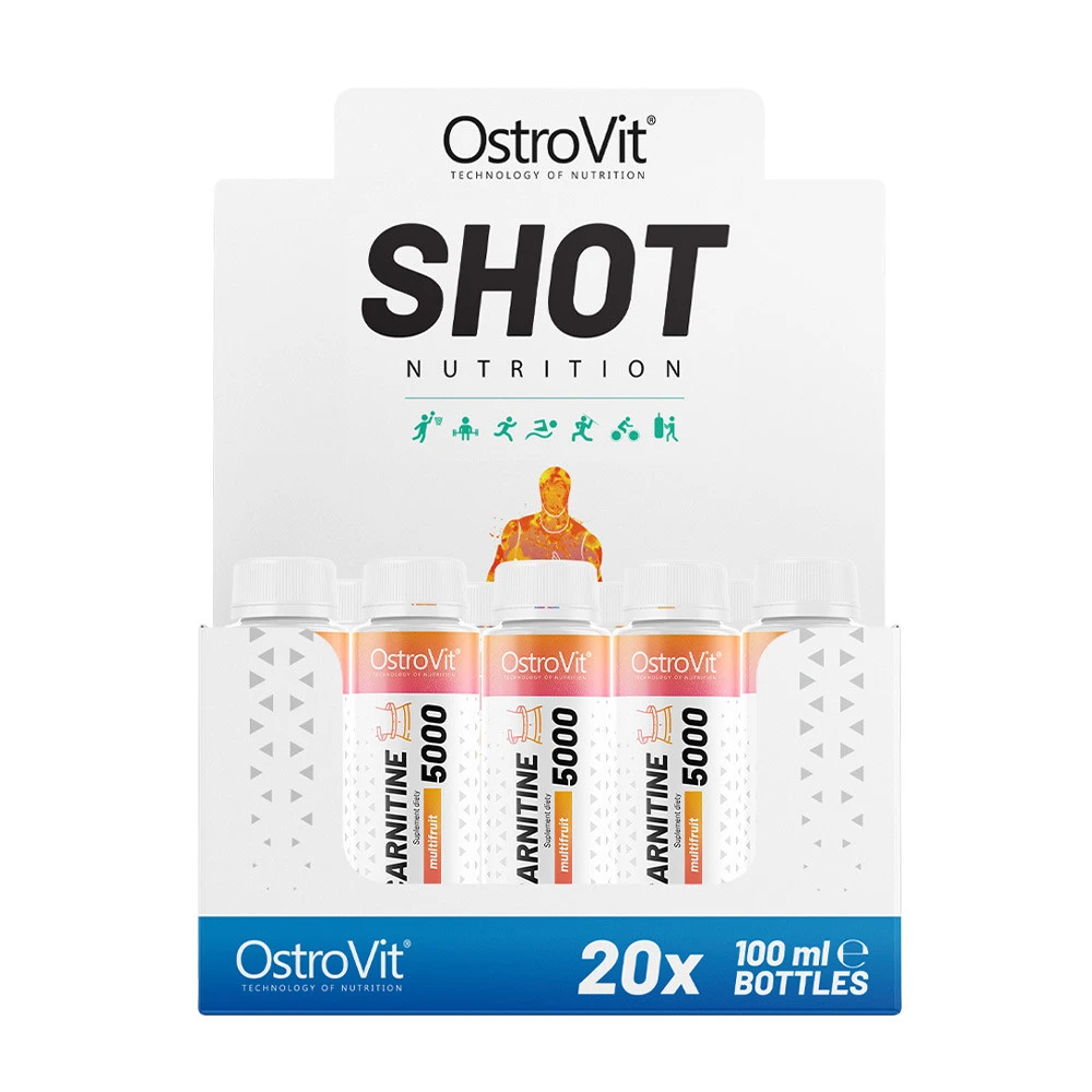 Ostrovit L-Carnitine 5000 Shot Display (20 x 100 ml)