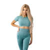 Ostrovit Seamless Short-Sleeve Crop Top (XS