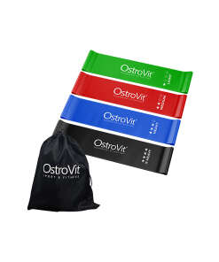 Ostrovit Training Bands 4 pcs + bag (1 pc)