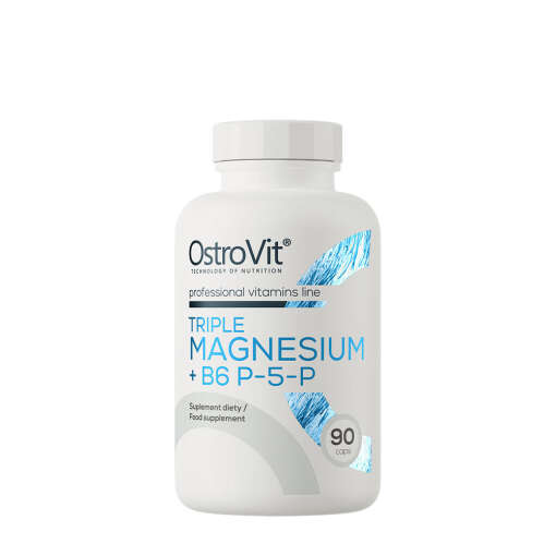 Ostrovit Triple Magnesium + B6 P-5-P (90 Capsules)