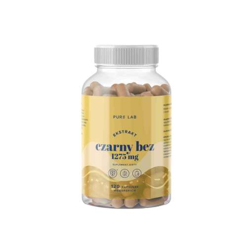 PURE LAB Elderberry Extract 1275 mg (120 caps)
