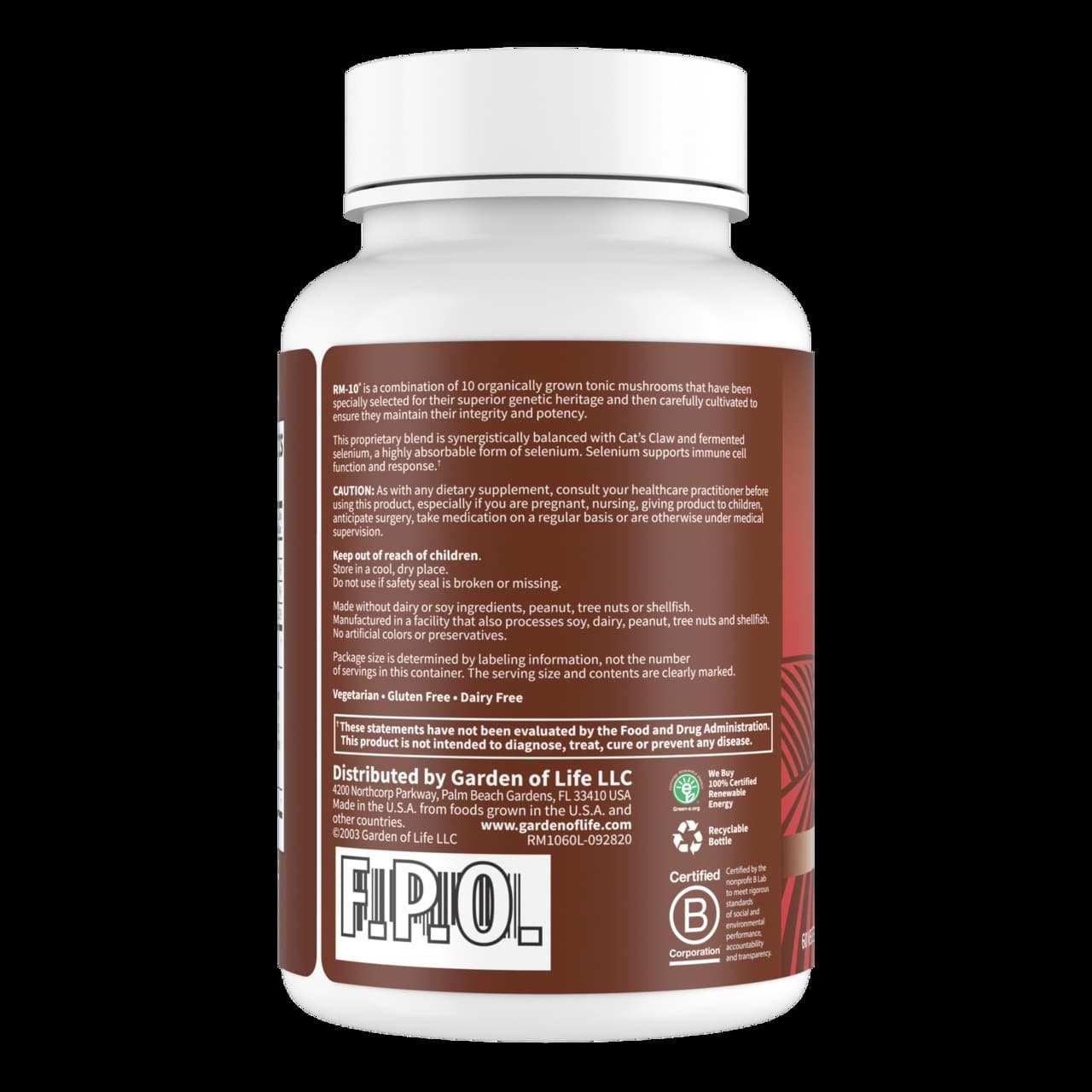 Garden of Life - RM-10 Immune System Food - 60 Capsules - Image 3