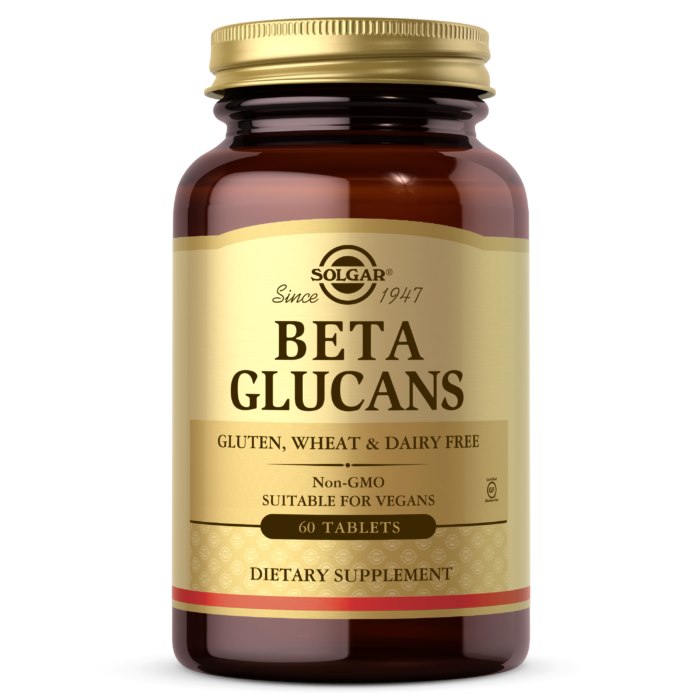 Solgar - Beta Glucans - 60 Tablets-image