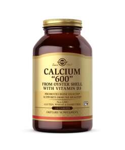 SOLGAR Calcium 600 from Oyster Shell with Vitamin D3 (240 tabl.)