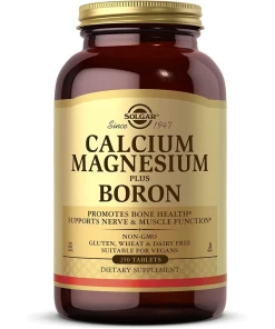 SOLGAR Calcium Magnesium plus Boron (250 tabs)