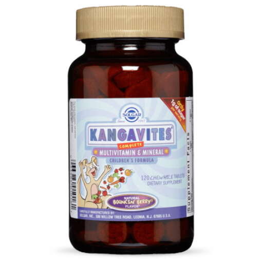 SOLGAR Kangavites - Vitamins and Minerals lonzegnes (120 tabs)