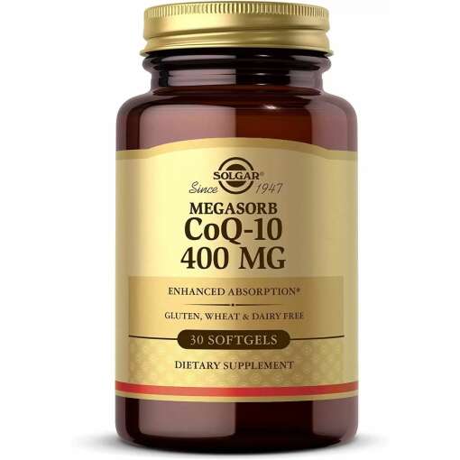SOLGAR Megasorb CoQ-10 400 mg (30 sgels)
