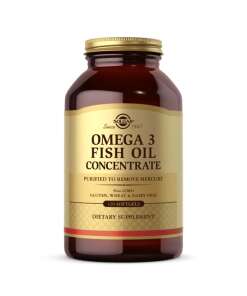 SOLGAR Omega 3 - Fish Oil Concentrate (120 caps)
