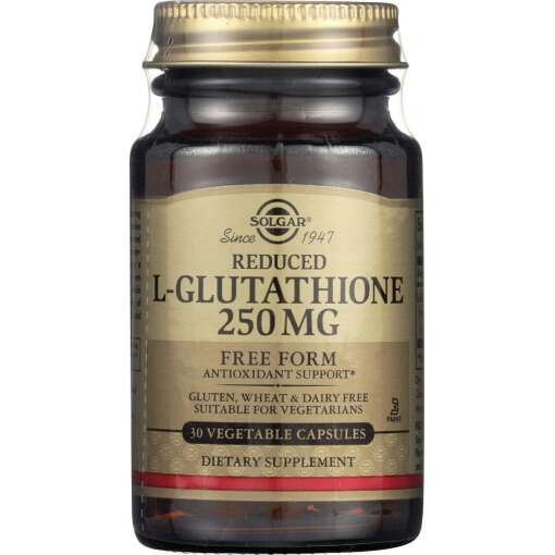 SOLGAR Reduced L-Glutathione 250 mg (30 caps.)