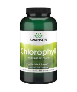SWANSON Chlorofil 60mg 300 kaps