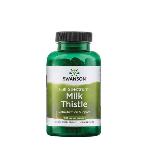 SWANSON FS Milk Thistle 500mg 100 kaps