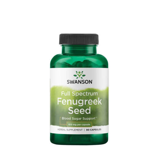 SWANSON Fenugreek (Kozieradka) 610mg 90 kaps