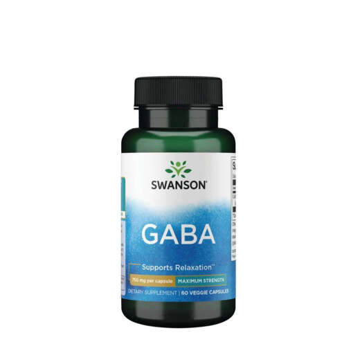 SWANSON GABA forte 750mg 60kaps