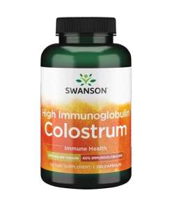 SWANSON High IG Colostrum 500mg 120 kaps