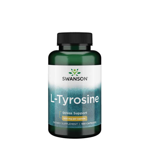 SWANSON L-Tyrozyna 500mg 100 kaps